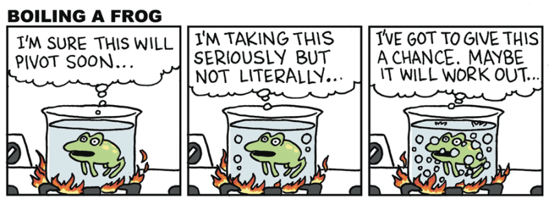Implausible undeniability - Comic Strip of the Day.com