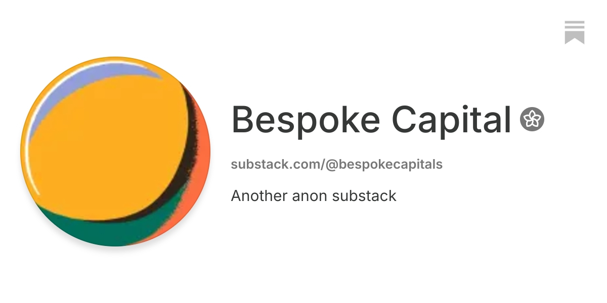 Bespoke Capital | Substack