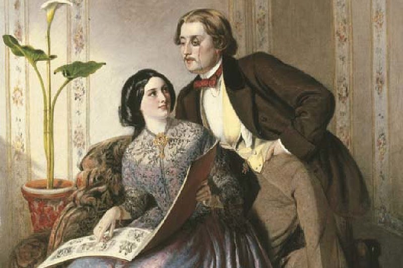 Victorian Couple Victorian Couple