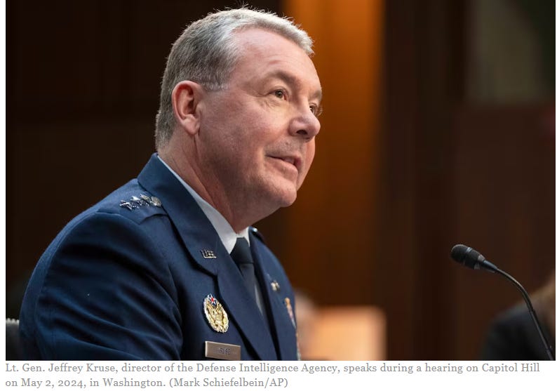 Defense Secretary Pete Hegseth fires head of the Defense Intelligence Agency, Lt. General Jeffrey Kruse, and Navy leaders