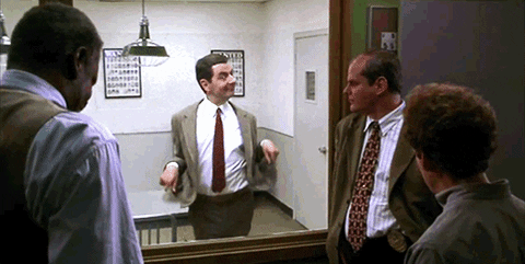 Mr Bean Sexy Dance GIF