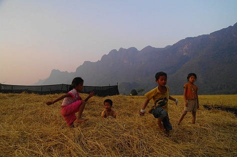 Thakhek loop in Laos