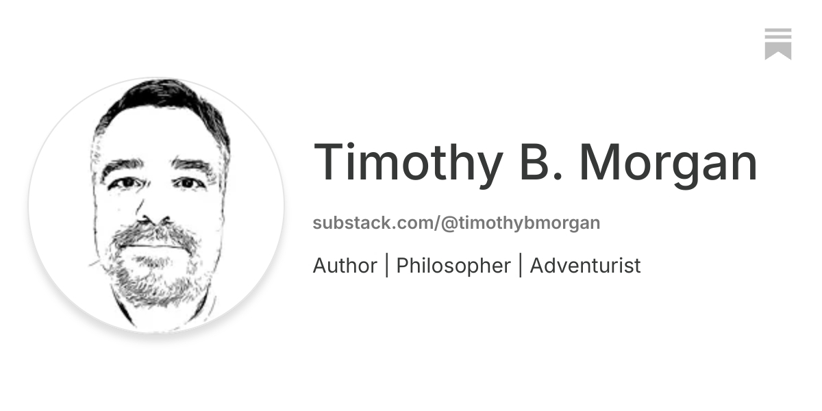 Timothy B. Morgan | Substack