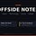 Offside Notes