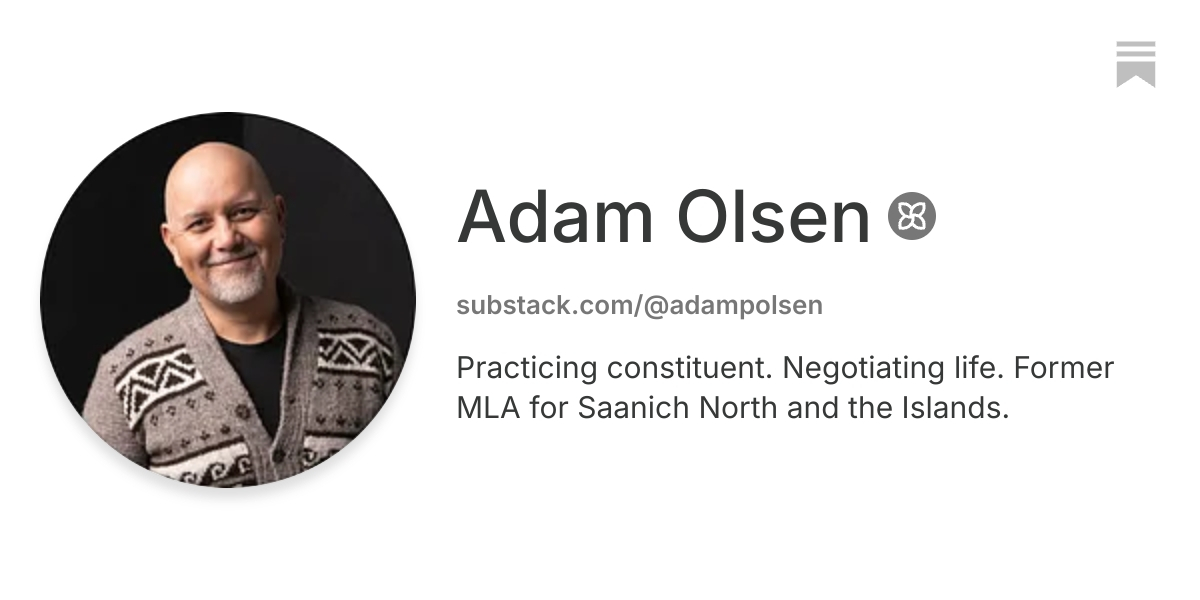 Adam Olsen | Substack