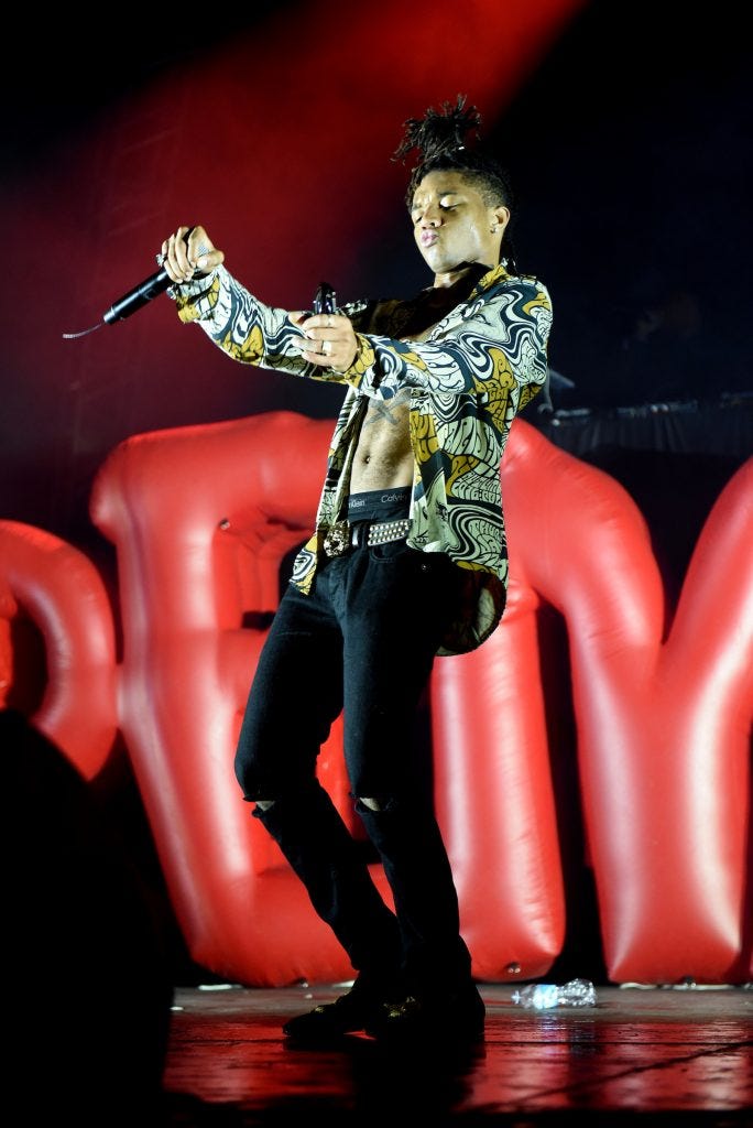 Rae Sremmurd at Trees Stage by Jose Negrete for FYF Fest