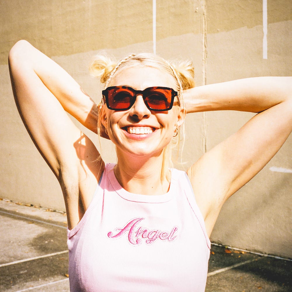 The cover for Charly Bliss’ new single, “You Don’t Even Know Me Anymore”