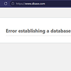 dBase is back, sort-of...