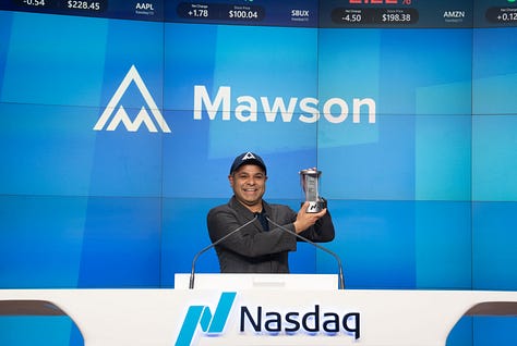 Rahul Mewawalla Ringing NASDAQ Closing Bell