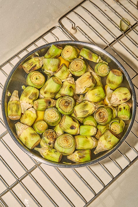 Marinated Baby Artichokes