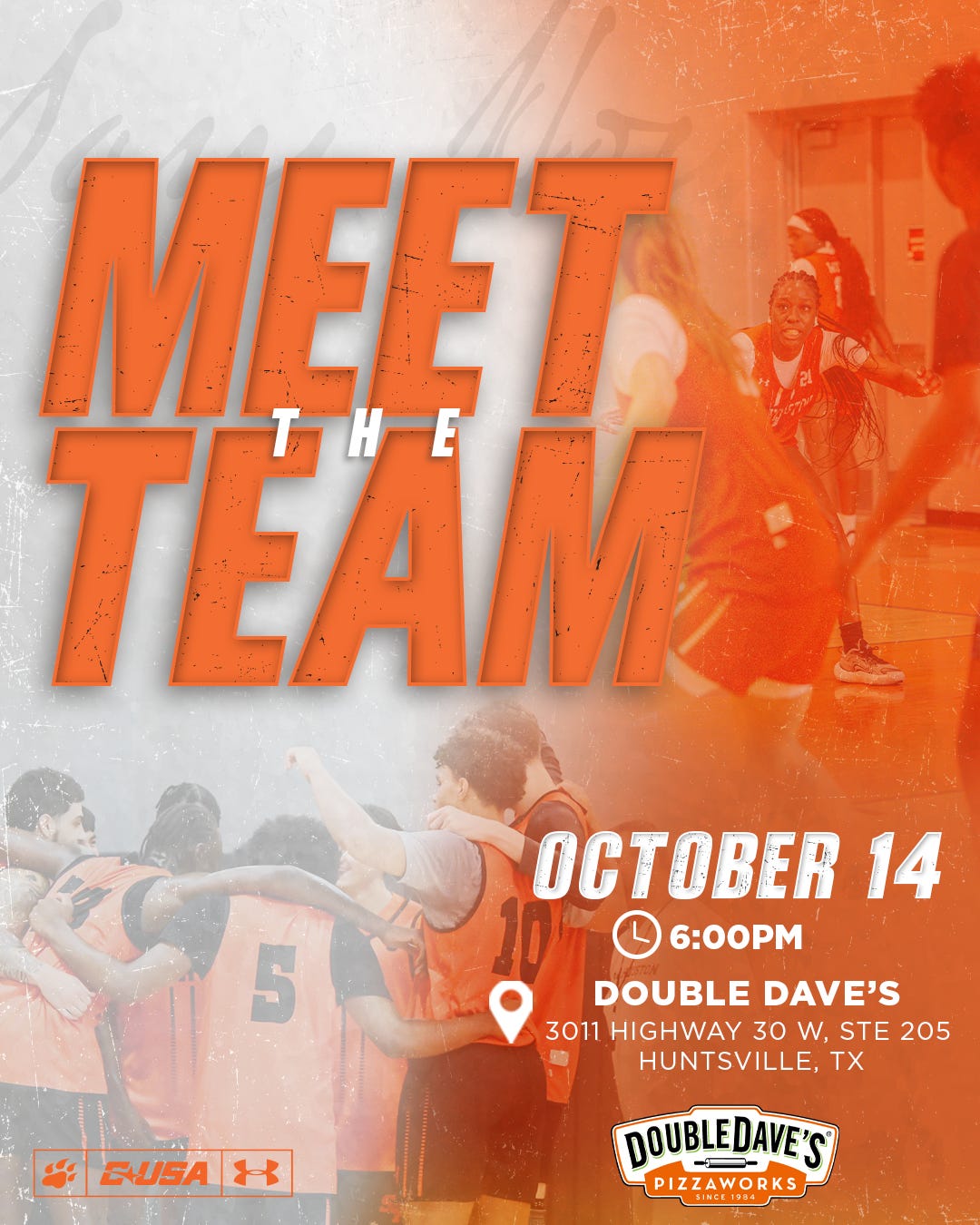 Meet the Team – Bearkat Basketball Night at Double Dave’s
