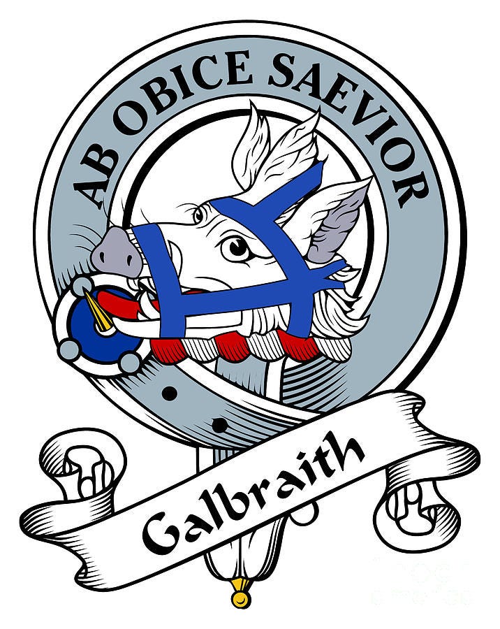 Galbraith Clan Badge by Heraldry
