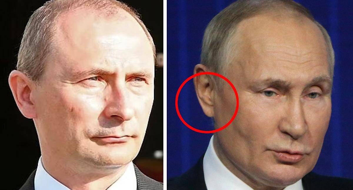 Putin body double prompts incredible claim from Ukraine spy