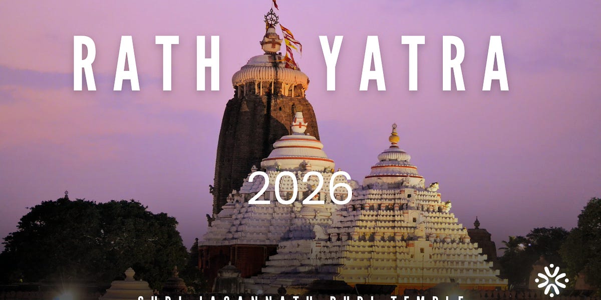 Jagannatha Puri Ratha Yatra 2026 (पुरी रथ यात्रा 2026) - The Grand ...