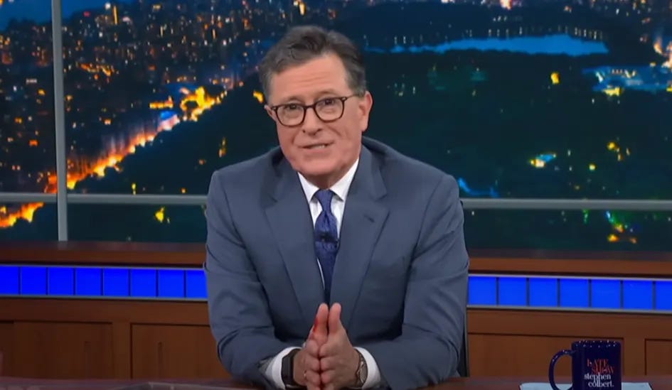 Stephen Colbert Called Himself a Martyr As His Show Ends May 21