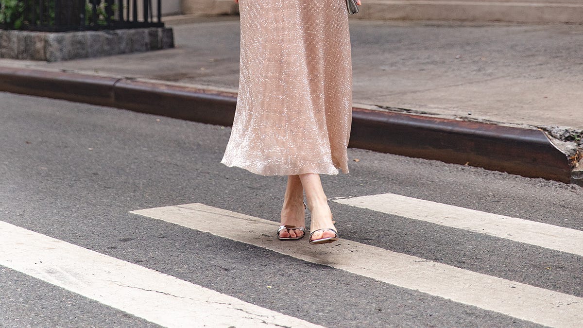 Neutral occasion dresses you can wear now and into fall