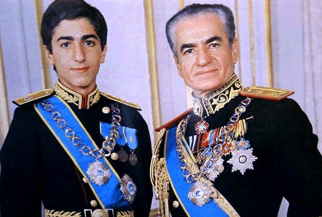 THE IRANIAN: Historical pictures.The Shah of Iran with his son . | The ...
