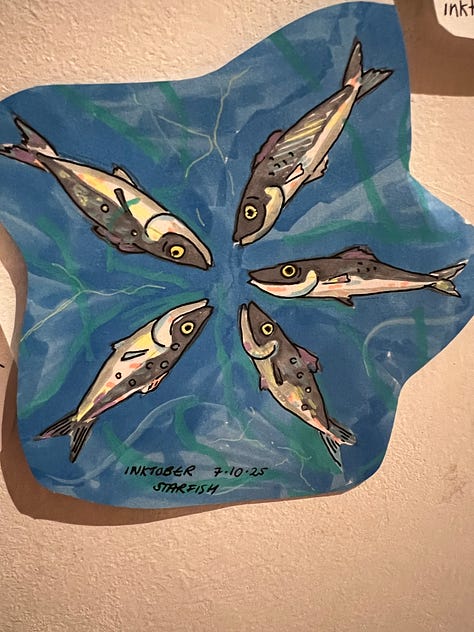 Sketch books and sketches