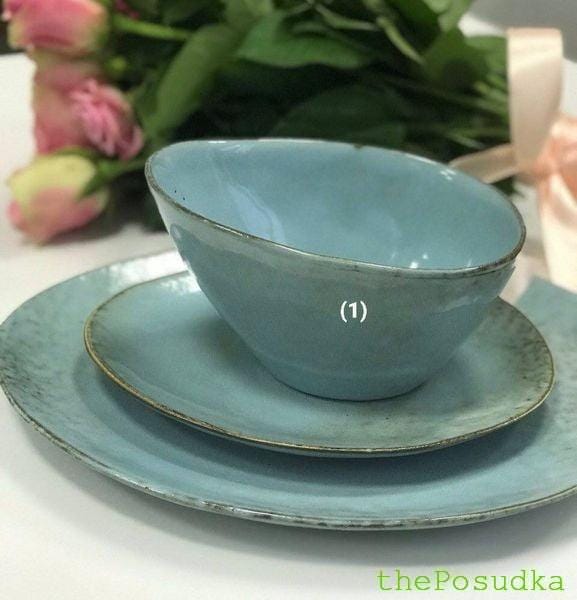 Салатник овал 15*13*10 см, Olens “Ретро” 500 мл