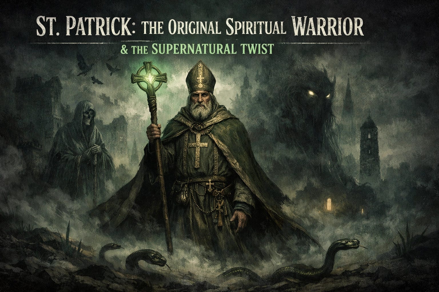 St. Patrick: The Original Spiritual Warrior & The Supernatural Twist