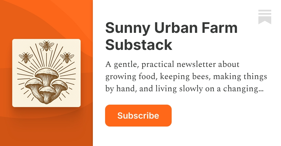 Sunny Urban Farm Substack | Substack