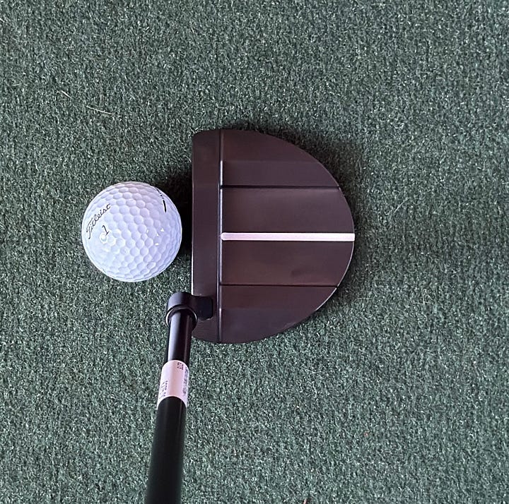 4 photos of the Ping Oslo 3 putter