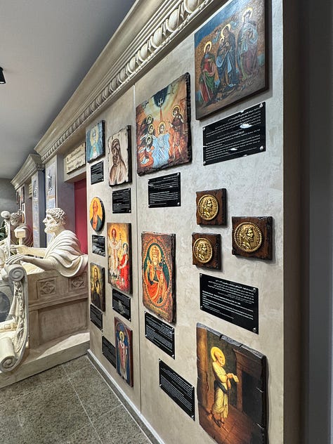 Photos from the Logos Papal Center