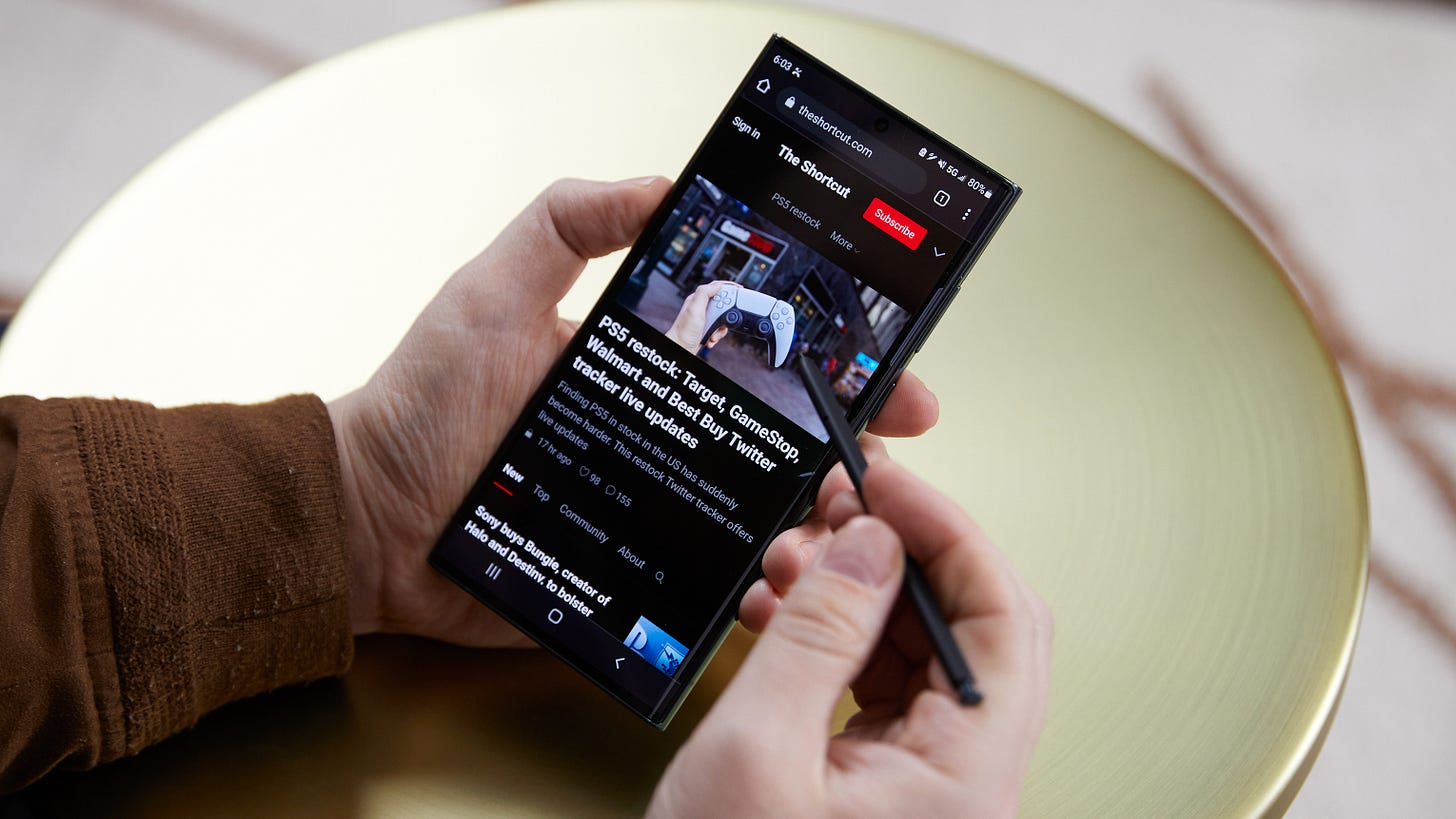 Samsung Galaxy smartphone