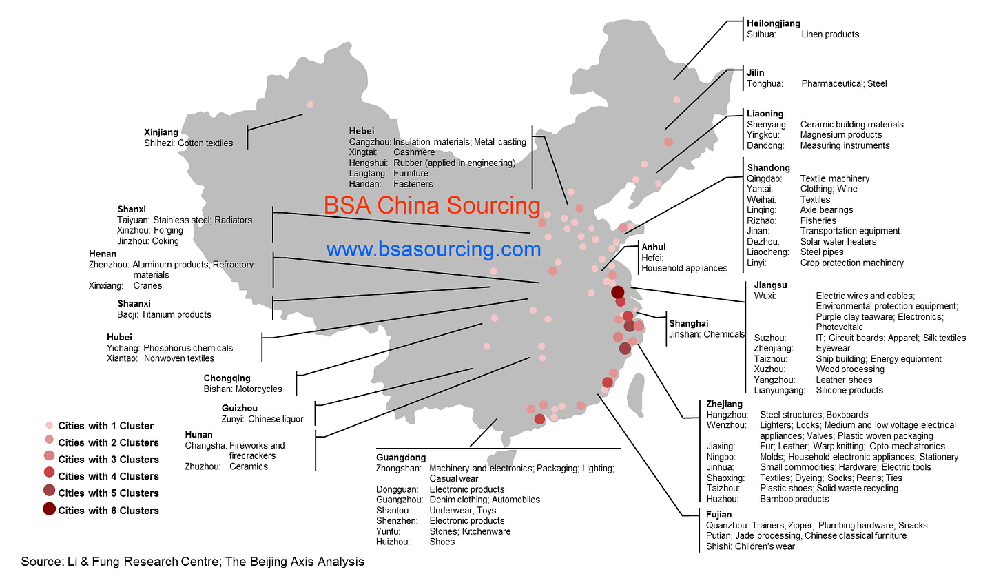 Best 100 China Industrial Clusters Map+Complete Guide+Tips Best 100 China Industrial Clusters Map+Complete Guide+Tips