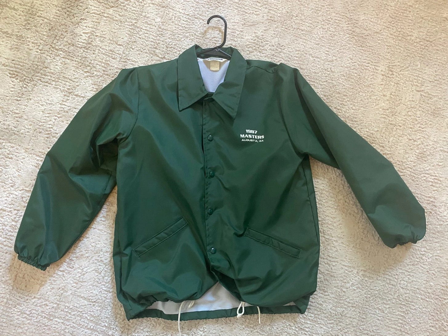 1987 Augusta National Vintage Masters  Trooper Jacket - Picture 1 of 1