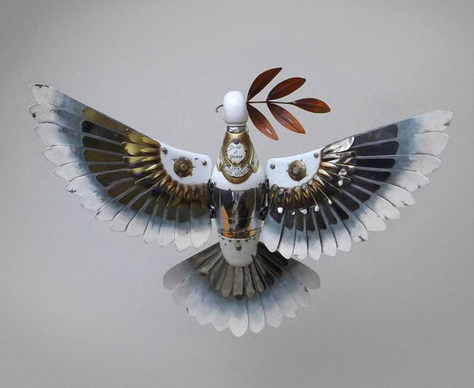 Steampunk Dove by Igor Verniy