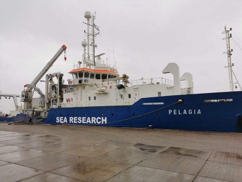 Research Vessel Pelagia Docked