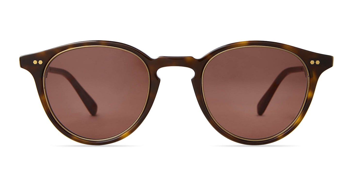 Hickory Tortoise-Antique Gold/Orchid