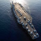 USS Gerald R. Ford Carrier Strike Group arrives in the Eastern Mediterranean Sea
