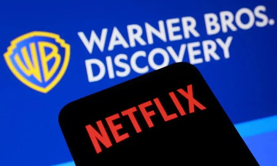 Netflix to buy Warner Bros Discovery's studios, streaming unit for $72bln