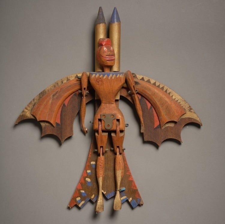 BILL HAMMOND untitled (Bird Man)