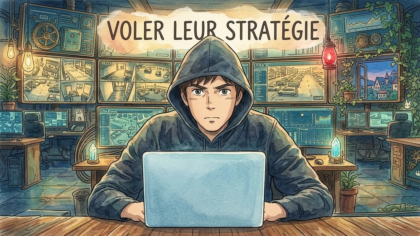 Comment Romain et Léo espionnent leurs concurrents (+ ce que tu peux en tirer)