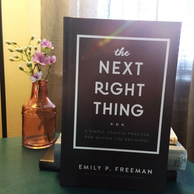 The Next Right Thing The Next Right Thing