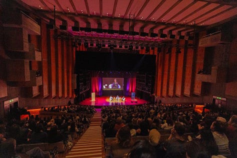 A gallery of images from an event at the Royal Festival Hall at London's Southbank Centre