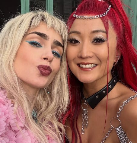 Emily in Paris Season 5 Blue Eyeliner Look