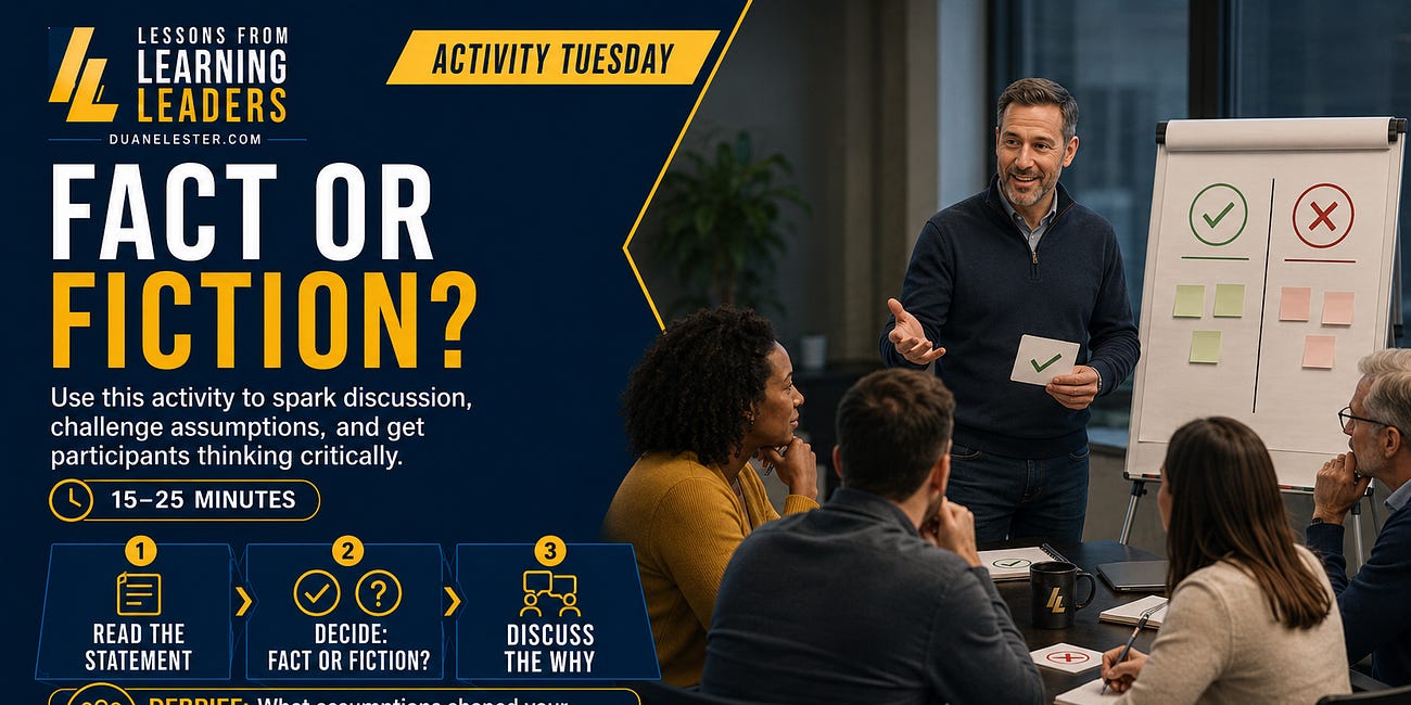 Activity Tuesday: Fact or Fiction?