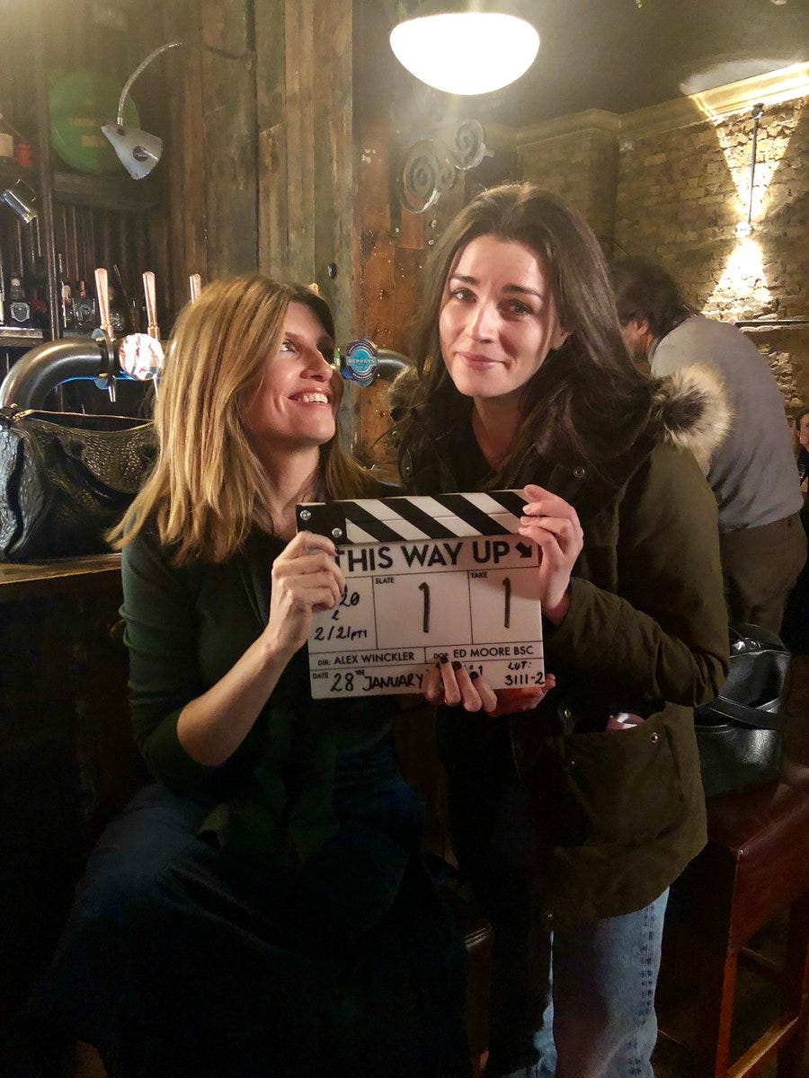 Aisling Bea on Twitter: "OH MA GAWD I started filming my TV show this week. Can't believe it. I've changed the name from “Happy AF” to “This Way Up” @SharonHorgan plays my Aisling Bea on Twitter: "OH MA GAWD I started filming my TV show this week. Can't believe it. I've changed the name from “Happy AF” to “This Way Up” @SharonHorgan plays my