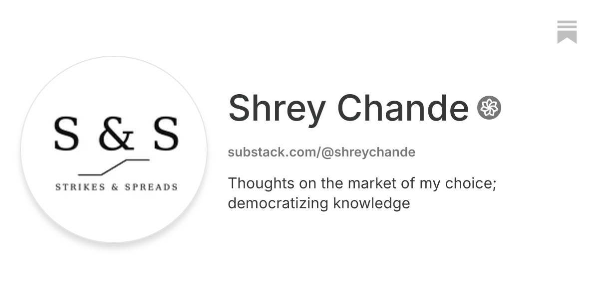Shrey Chande | Substack