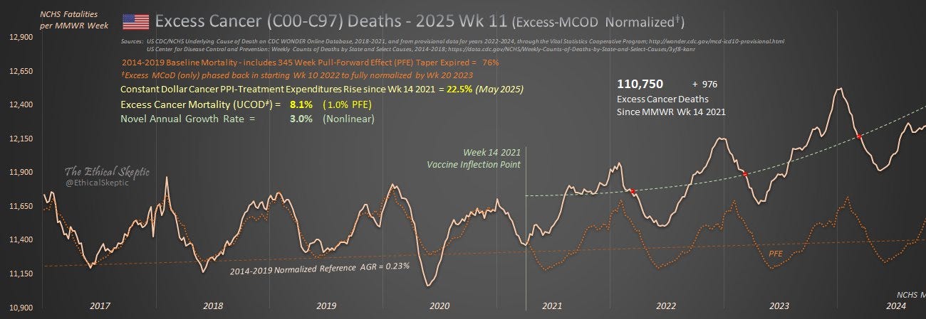 TURBO CANCER UPDATE: Cancer Mortality Is Officially Rising
