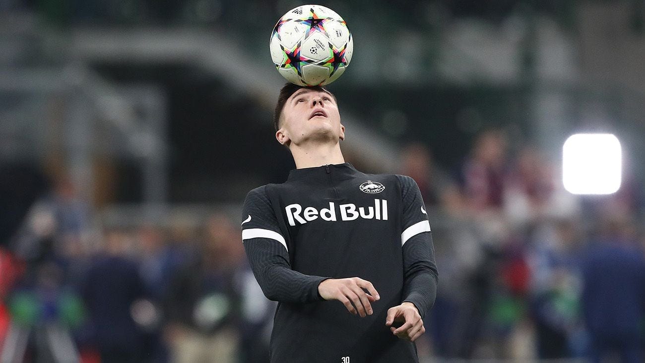 Option for Barça? Benjamin Sesko, the 'new Haaland' who shines in Germany