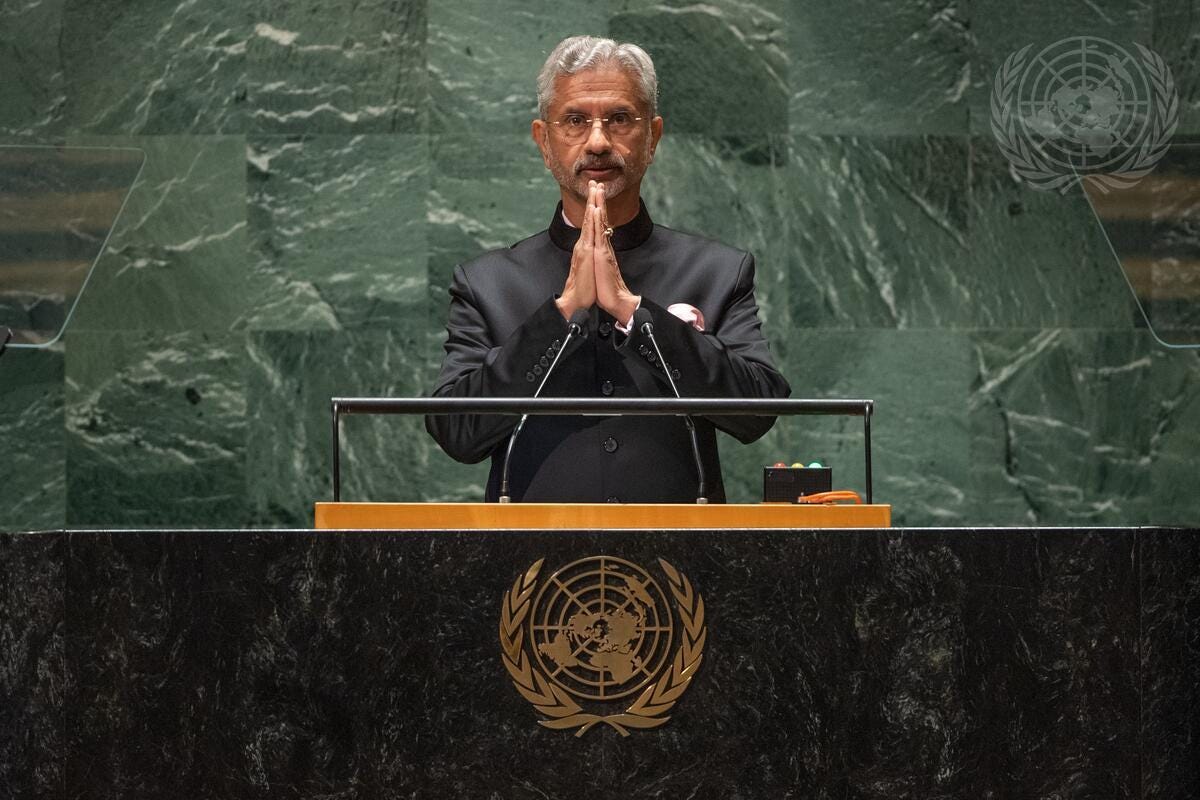 National Statement by External Affairs Minister, Dr. S. Jaishankar at the General Debate of the 78th UNGA National Statement by External Affairs Minister, Dr. S. Jaishankar at the General Debate of the 78th UNGA