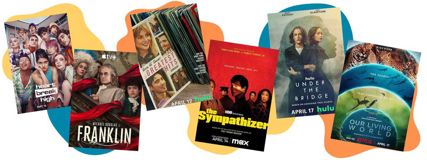 What to watch this week on streaming services, new movies and TV shows including The Sympathizer and Under the Bridge What to watch this week on streaming services, new movies and TV shows including The Sympathizer and Under the Bridge