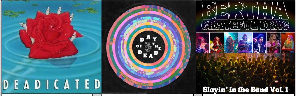 The Living Dead: Three Grateful Dead tributes