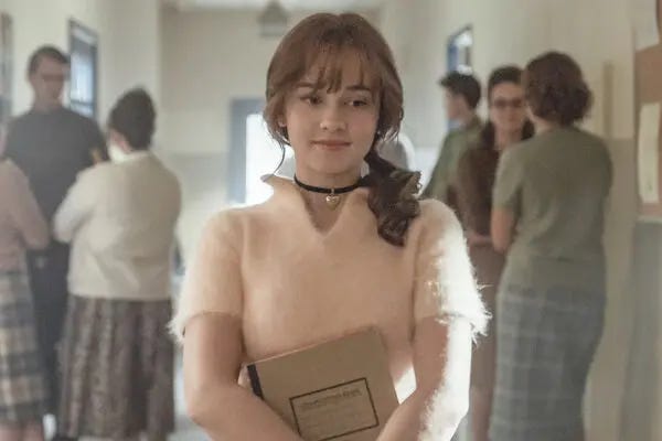 Priscilla in high school.