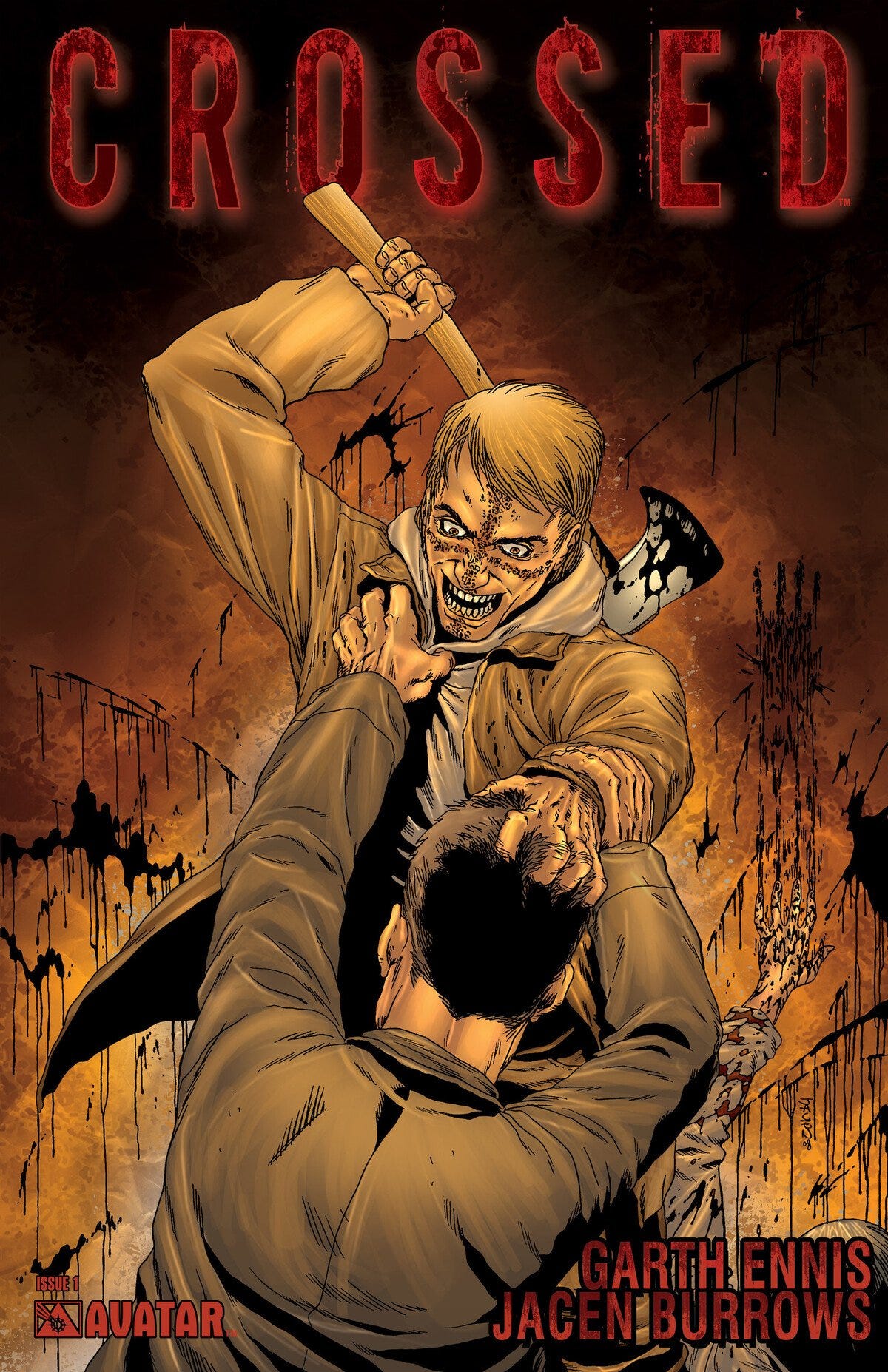 Crossed #1 - Front Cover